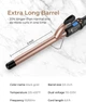 Плойка JAETON 3/4" з довгим циліндром, кераміка-турмалін, професійна, Dual Voltage - изображение 5