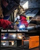 Зварювальний апарат 100A з великим LED-дисплеєм — 2 в 1 ARC/Lift TIG, 110V/220V - зображення 4