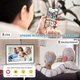 Цифрова фоторамка WiFi 2K 10.1″ з IPS тачскріном, 32 ГБ, Frameo, відео зі звуком - изображение 5