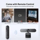 DEPSTECH 4K веб-камера з мікрофоном, зумом 3X, сенсором Sony, автофокусом та шумопоглинанням. - зображення 4