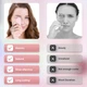 TOUCHBeauty TB-9906 термощипці для вій з підігрівом, силіконова насадка, на батарейках, рожеві - изображение 8