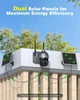 Сонячна камера безпеки Ctronics 3K 5MP, бездротова, 6W, автостеження, кольорова нічна зйомка - изображение 2