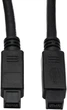 Кабель FireWire 800 CERRXIAN 1,8 м 9-pin → 9-pin IEEE 1394B, чорний - изображение 2