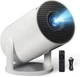 Mini projector 4k 1080p, портативний, bluetooth 5.4, wifi6, для смартфона, ноутбука, ПК, TV - зображення 1
