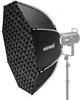 NEEWER 90 см Octagon Softbox з Bowens кріпленням, сіткою та сумкою для RGB CB60/CB200 - изображение 1