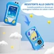 Дитячий телефон-камера з сенсорним екраном 2.8″, подвійна камера, MP3, 32GB SD, синій - изображение 5