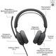 Комп'ютерна гарнітура Logitech Zone Wired 2 for Business USB-A/C Graphite (981-001618) [163155] - зображення 7
