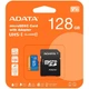 Карта пам'яті ADATA MicroSDXC Premier 128Gb Class 10 UHS-1 A2 + SD адаптер (AUSDX128GUICL10A1-RA1) [162347] - зображення 3