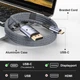 Кабель USB-C to DisplayPort 6 м, 8K@60Hz, 4K@240Hz, DP1.4, HDR, Thunderbolt 3/4 - изображение 2