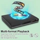 DVD плеєр JOVELL DVD-168 Region Free з HDMI та USB, апскейлінг 1080P, підтримка CD/DVD, AV вихід - изображение 4