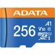 Карта пам'яті ADATA MicroSDXC Premier 256Gb Class 10 UHS-1 A2 + SD адаптер (AUSDX256GUICL10A1-RA1) [162344] - зображення 2