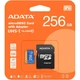 Карта пам'яті ADATA MicroSDXC Premier 256Gb Class 10 UHS-1 A2 + SD адаптер (AUSDX256GUICL10A1-RA1) [162344] - зображення 3