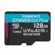 Карта пам'яті microSDXC 128GB Kingston Canvas Go! Plus Class 10 UHS-I U3 (SDCG4/128GBSP) - изображение 1