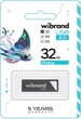 Флеш пам'ять 32GB Wibrand Stingray Grey (WI2.0/ST32U5G) - изображение 2