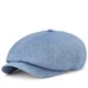 Кепка восьмиклинка хуліганка NewsBoy cap лляна VladAltex 54 Блакитний 9216-6 - зображення 1