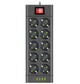 Сетевой фильтр-удлинитель QL-1116u 10 розеток 4-USB 2-Type-C черный - изображение 2
