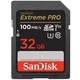 Карта пам'яті SanDisk Extreme Pro SDSDXXO-032G-GN4IN SD 32GB C10 UHS-I U3 V30 - зображення 2
