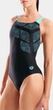 Купальник закритий для жінок Arena KIKKO SWIMSUIT SWIM PRO BACK чорний, бірюзовий Жінки 40 - зображення 3