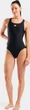 Купальник слитный для женщин Arena O BACK SWIMSUIT SOLID ONE PIEC черный, белый Женский 38 - изображение 2