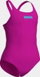 Купальник закритий для дівчат Arena TEAM SWIMSUIT SWIM PRO SOLID рожевий Діти 128 см - зображення 8
