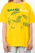 Дитяча футболка для дівчинки вільного крою Chase the Sun Носи своє 140 Жовтий (p-19757-235544) - изображение 4