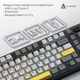 Клавиатура Ajazz AK980 V2 Gift Switch V2 Wireless/Bluetooth/USB UA Black/Grey/Yellow (AK980-V2-G-BGY) - изображение 8