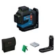 Лазерный нивелир Bosch GLL 80-33 G Professional (10 м) + 4 батарейки AA (26703) - изображение 1