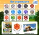 Магнітний конструктор Minecraft Магічна фортеця 100 деталей для дітей 3+ набір кубиків - зображення 3