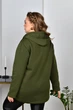 Куртка-худи с капюшоном хаки 60-62 (с236- 3696) - изображение 1