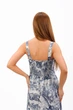 Сарафан женский Where Uwear синий с принтом джунгли 347265_L - изображение 4
