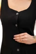 Костюм жіночий Where Uwear чорний жилет і шорти 347231_L - зображення 3