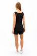 Костюм жіночий Where Uwear чорний жилет і шорти 347231_L - зображення 5