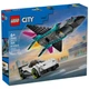 Конструктор LEGO City Реактивный самолет против автомобиля 259 деталей (60489) - изображение 1