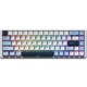 Клавіатура бездротова Ajazz AK680 Max (8+8K) Magnetic Switch White (AK680-M-BWD-A) ( білий, синій ) 19851 - изображение 8