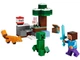 Конструктор LEGO Minecraft Приключения Стива в тайге 79 деталей (21583) - изображение 3