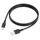 Дата кабель USB 2.0 AM to USB-C 1.0m silicone black BOROFONE (6941991115431) - изображение 4