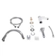 Смеситель для раковины Qtap Grand (с гигиеническим душем) QTGRA272CRW45671 Chrome/White - изображение 7