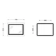 Зеркало Qtap Cardinal (CA1) 700х500 с LED-подсветкой Touch, с антизапотеванием, с диммером, рег. темп. цвета (3000-6500K) QT0478C5070 - изображение 4