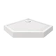 Душовий піддон Qtap Diamond 301112 100x100x12 см + сифон - зображення 1