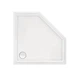 Душовий піддон Qtap Diamond 301112 100x100x12 см + сифон - зображення 3