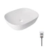 Раковина накладная 470x380x120 мм Qtap Aquarius White + Донный клапан PU02 - изображение 1