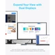 Концентратор USB-C 7-in-1 1xUSB-C PD100W + 2xHDMI + 4xUSB-A black Anker (A83740A2) - зображення 5