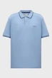 Чоловіче блакитне поло IPPING PIQUE Gant XXXL 2062034 - изображение 1