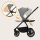 Універсальна коляска 2 в 1 Lionelo MERIL 2IN1 GREY STONE - зображення 2