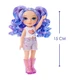 Игровой набор с куклой Rainbow High серии Littles Аметиста - изображение 3