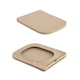 Унитаз подвесной Tern Ultra Quiet 490×365×325 мм, Beige, с сиденьем Slim Duroplast / Soft-close / Quick Release QT17332303ASSB Qtap - изображение 8