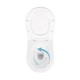 Унитаз подвесной Qtap Scorpio безободковый Ultra Quiet с сиденьем Soft-close QT14332380ASW - изображение 6