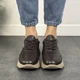 Женские кроссовки ITstyle кожаные Коричневые 39 (506455) - изображение 5