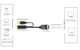 Кабель Ewell HDMI to DisplayPort, 4K 60Hz, 1.8 метри (EW839) - зображення 3
