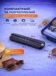 Вакууматор для продуктів вакуумний пакувальник для їжі побутовий з запаюванням сухих і вологих продуктів зберігання заморожування заморозки м’яса овочів вакуумування з відкачуванням повітря автоматичний ручний 110 Вт герметичні пакети 10 шт в комплекті - зображення 4